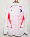 South Korea Player Issue 2002 Long Sleeve Away Kit (L)