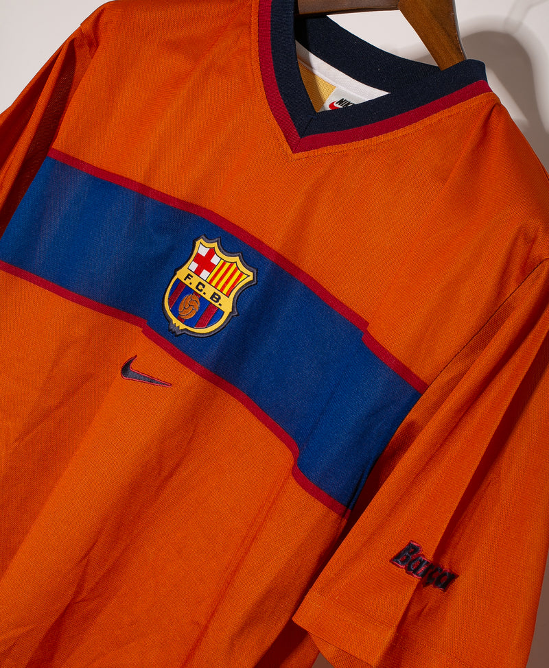 Barcelona 1998-99 Rivaldo Third Kit (M)