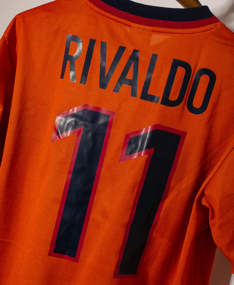 Barcelona 1998-99 Rivaldo Third Kit (M)