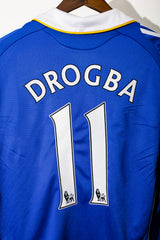 Chelsea 2011-12 Drogba Long Sleeve Home Kit