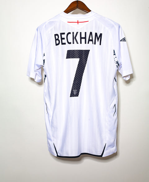 England 2008 Beckham Home Kit (M)