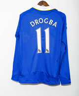 Chelsea 2011-12 Drogba Long Sleeve Home Kit
