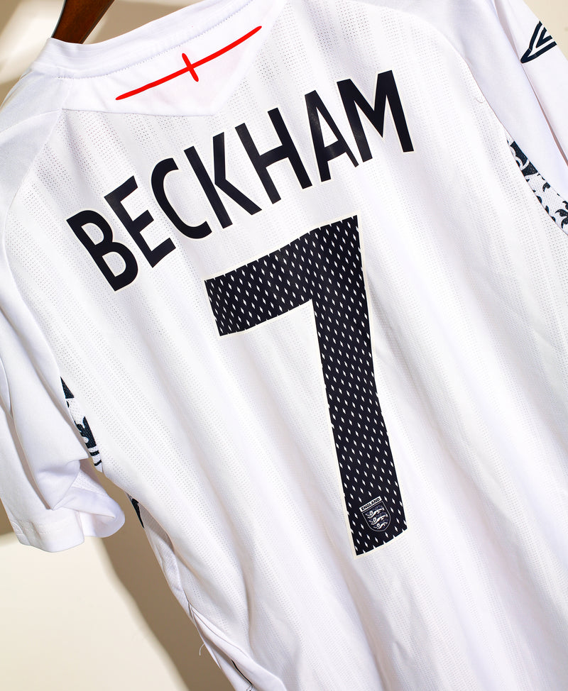 England 2008 Beckham Home Kit (M)