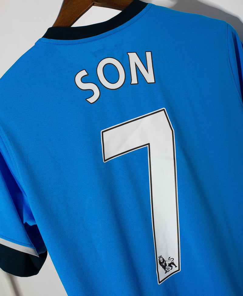 2015-16 Tottenham Away Shirt Son #7 - 9/10 - (XL)
