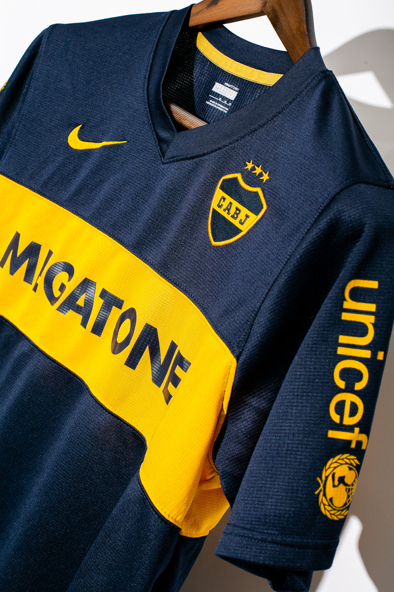 Boca Juniors 2007 - 2008 Home Kit