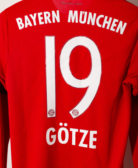 2015 Bayern Munich Long Sleeve #19 Gotze ( S )