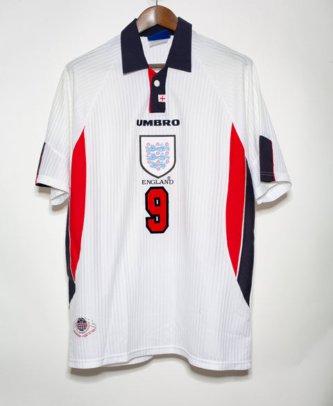 1998 England Home #9 Shearer ( XL )