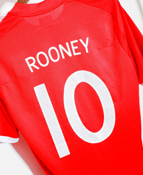 2010 England Away #10 Rooney ( L )