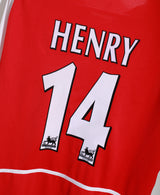 Arsenal 2002-03 Henry Home Kit (XL)
