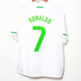 2010 Portugal Away #7 Ronaldo ( XL )