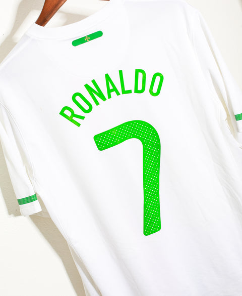 2010 Portugal Away #7 Ronaldo ( XL )