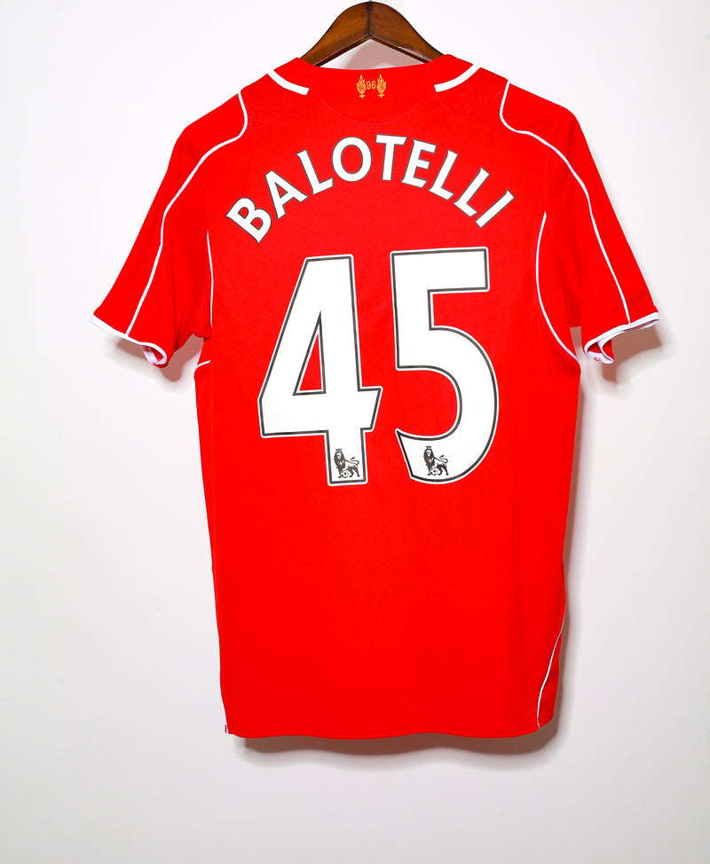 Liverpool 2014-15 Balotelli Home Kit (M)