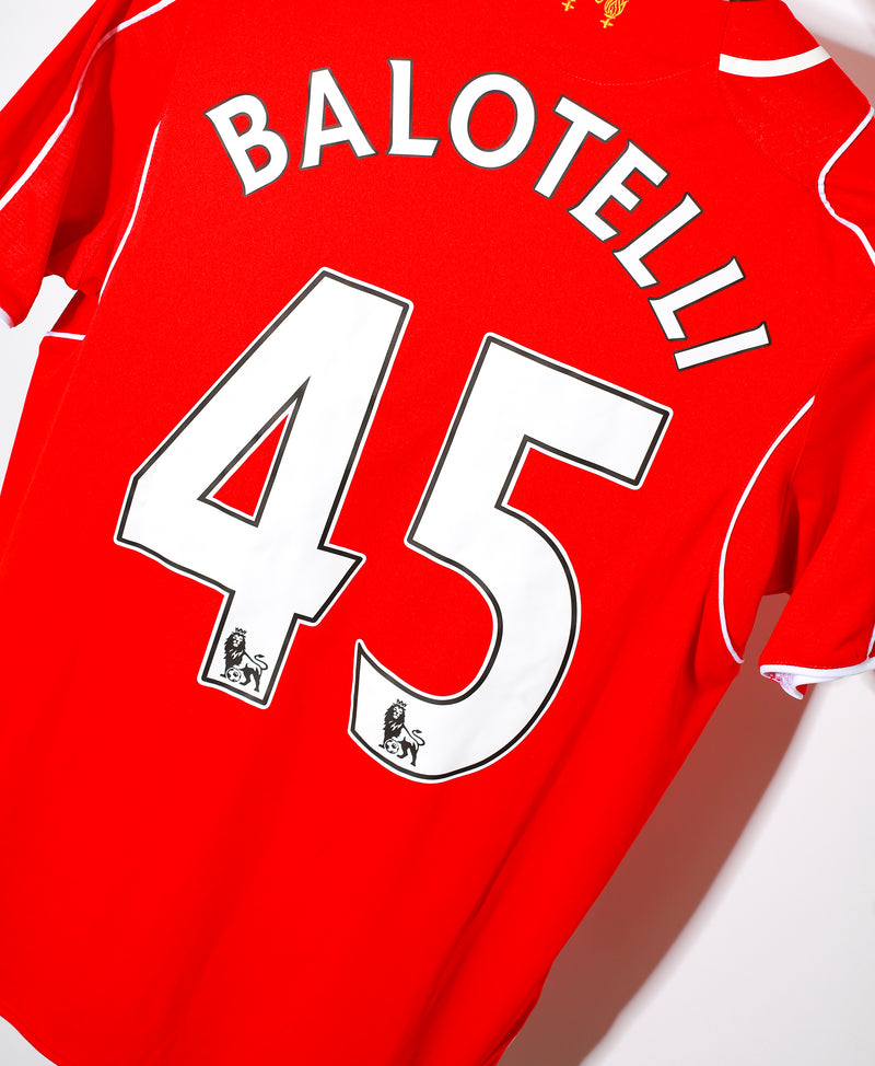 Liverpool 2014-15 Balotelli Home Kit (M)