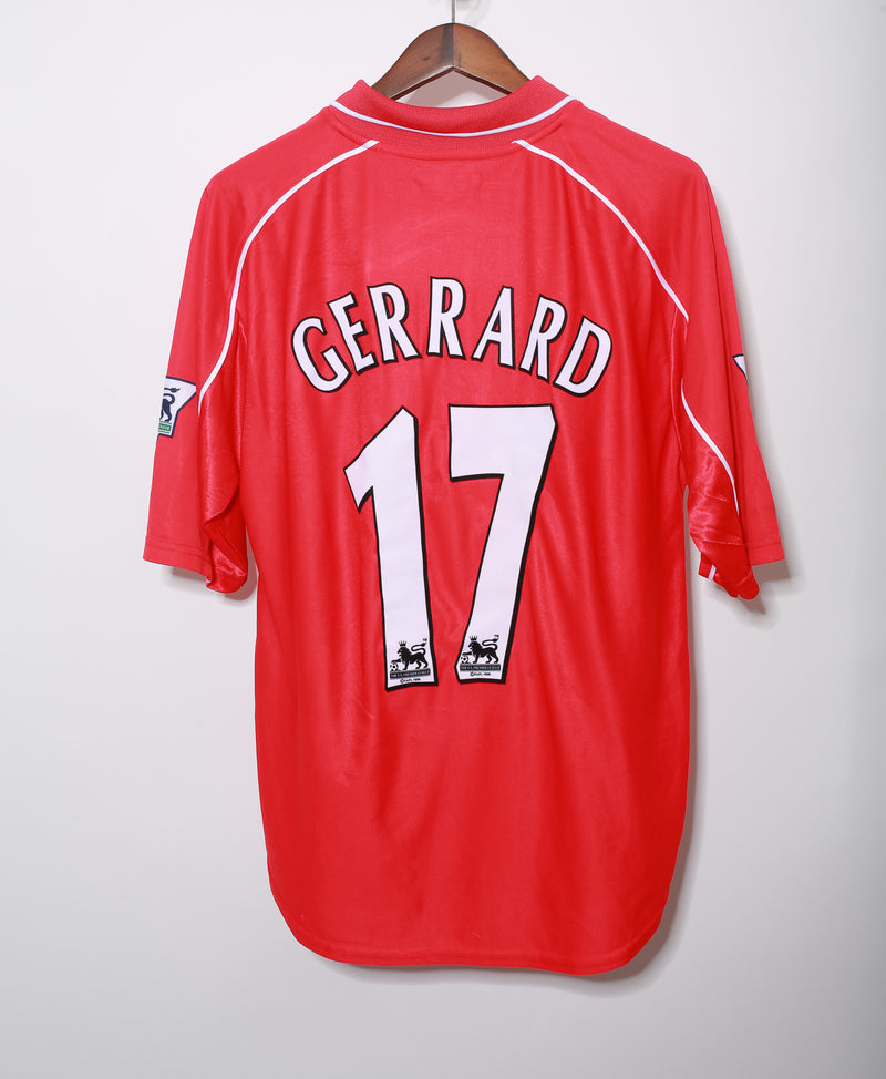Liverpool 2000-01 Gerrard Home Kit (XL)