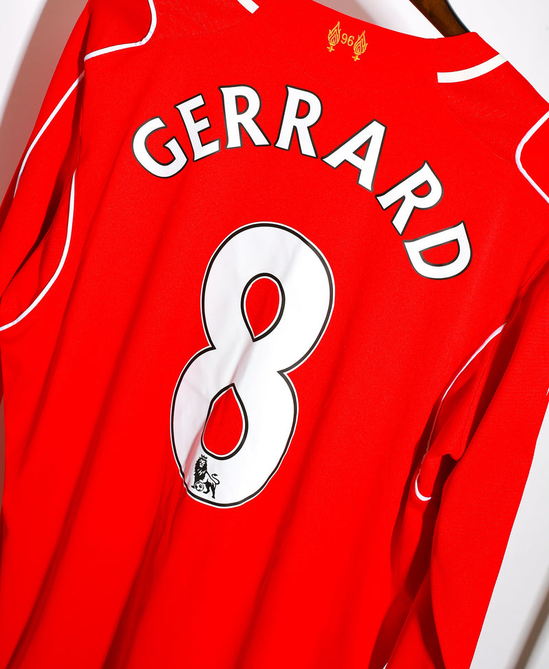 2014-15 Liverpool Gerrard Long Sleeve Home Kit (XL)