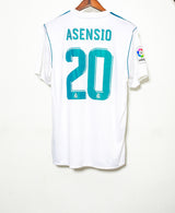 2017 - 2018 Real Madrid Home #20 Asensio ( L )