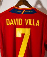 Spain 2012 David Villa Home Kit (M)