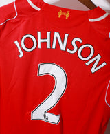 2014 - 2015 Liverpool Home Kit #2 Johnson ( M )