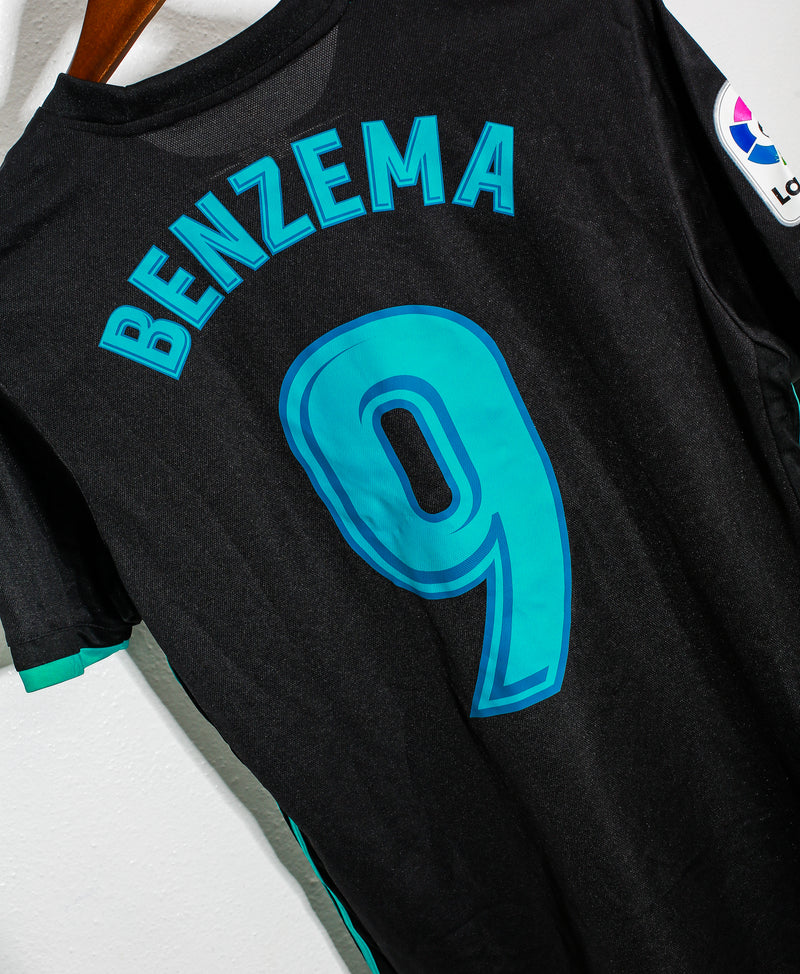 2017 - 2018 Real Madrid Away #9 Benzema ( M )