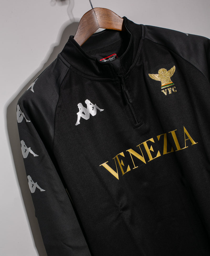 Venezia 1/4 Zip Jacket BNIB ( S - XL ) Slim Fit - Black