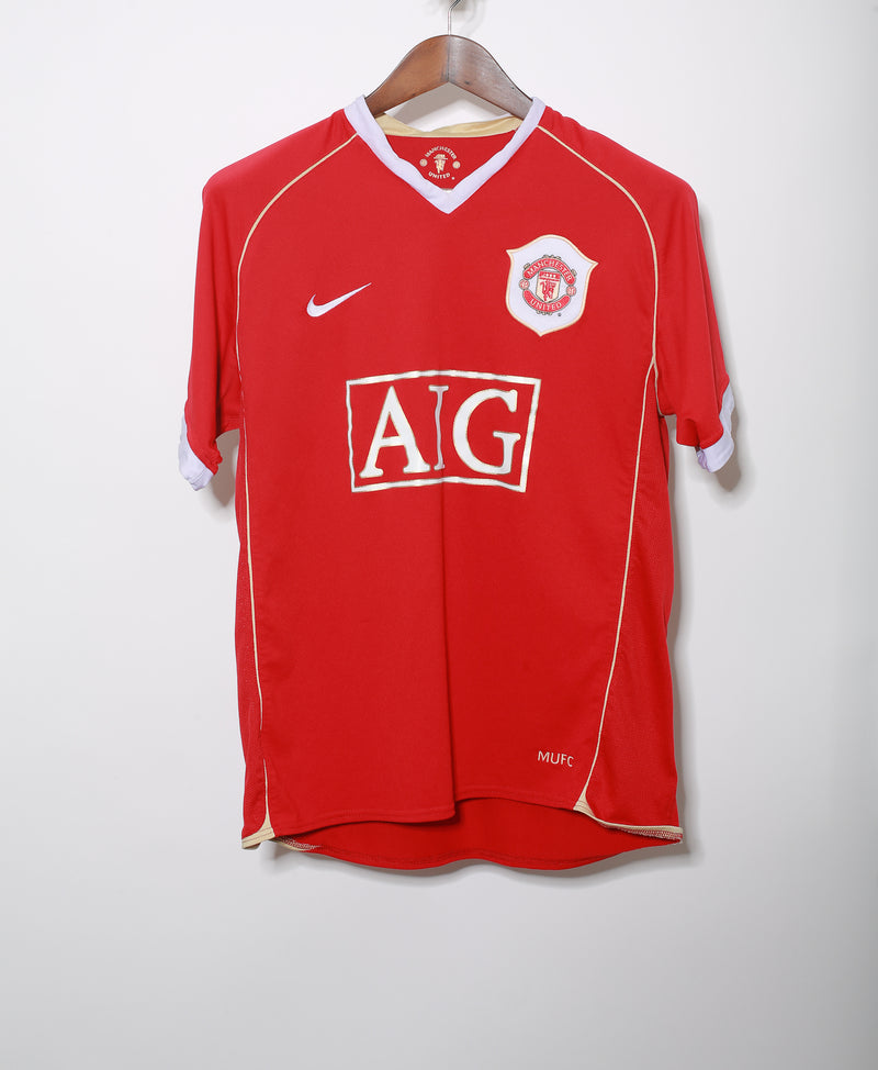 Manchester United 2006-07 Scholes Home Kit