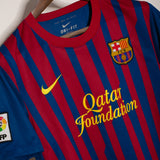 Barcelona 2011-12 Messi Home Kit (M)
