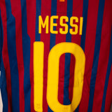 Barcelona 2011-12 Messi Home Kit (M)