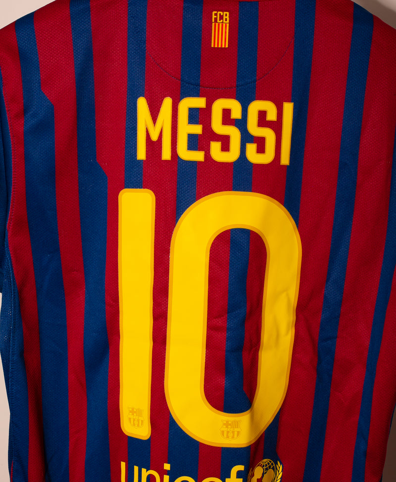Barcelona 2011-12 Messi Home Kit (M)