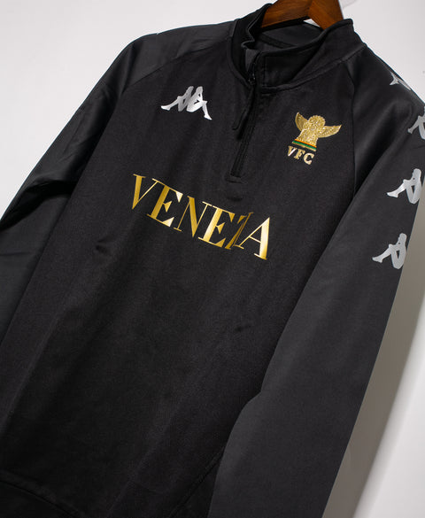 Venezia 1/4 Zip Jacket BNIB ( S - XL ) Slim Fit - Black