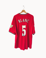 2000/2001 Manchester United Blanc #5 Home Kit