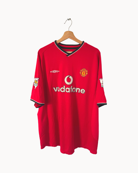 2000/2001 Manchester United Blanc #5 Home Kit