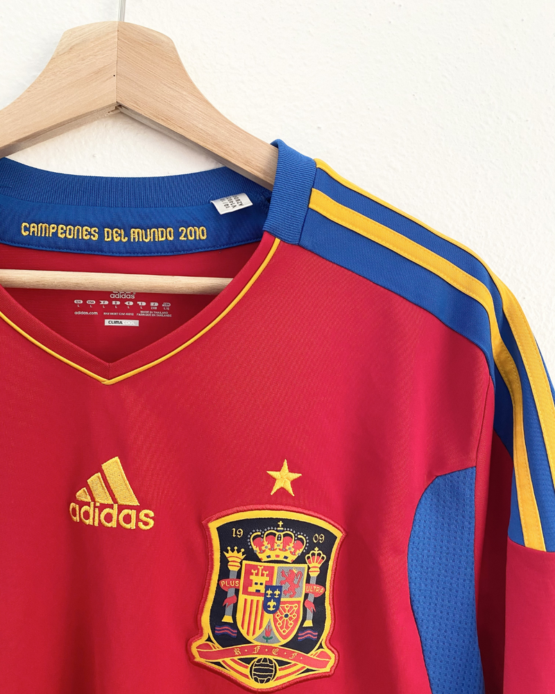 Adidas football shirt Spain Campeones 2010