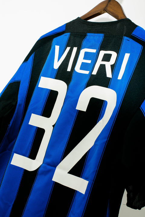 Inter Milan 03/04 Vieri Home Kit ( XL )