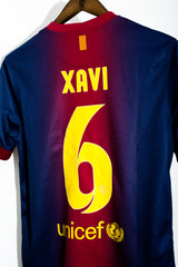 2013 FC Barcelona Xavi #6