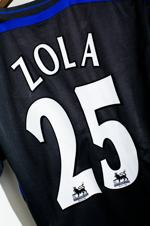 2002 Chelsea Away Kit #25 Zola