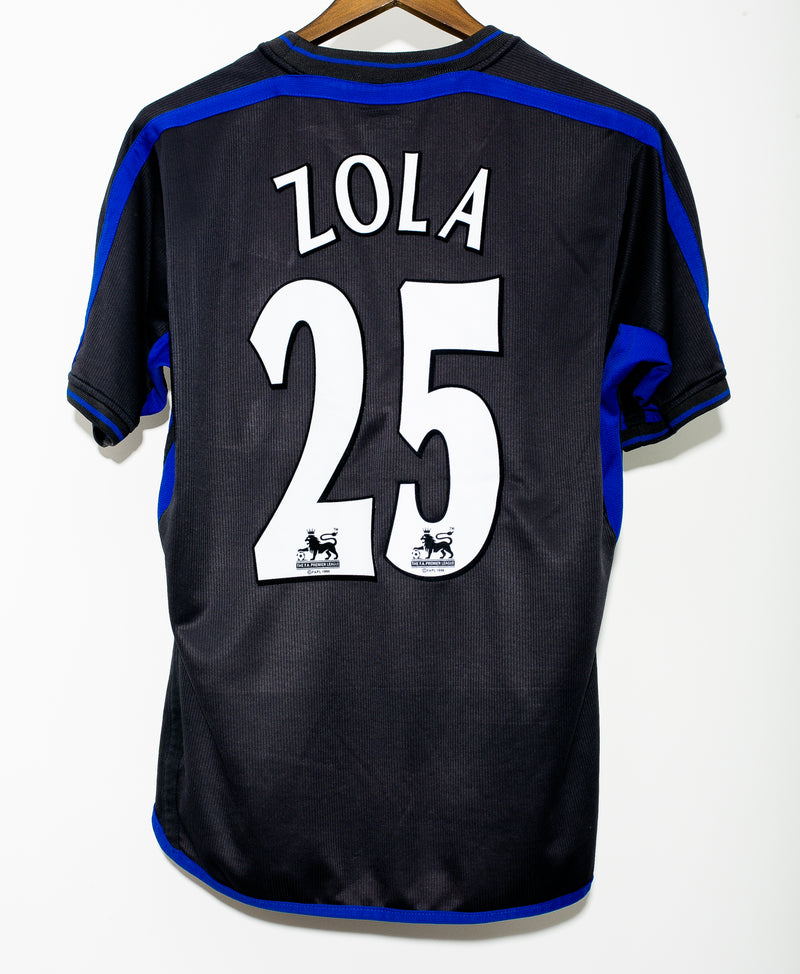 2002 Chelsea Away Kit #25 Zola