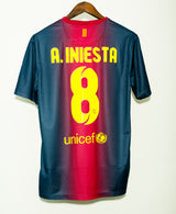 Barcelona 2012/13 Iniesta Home Kit