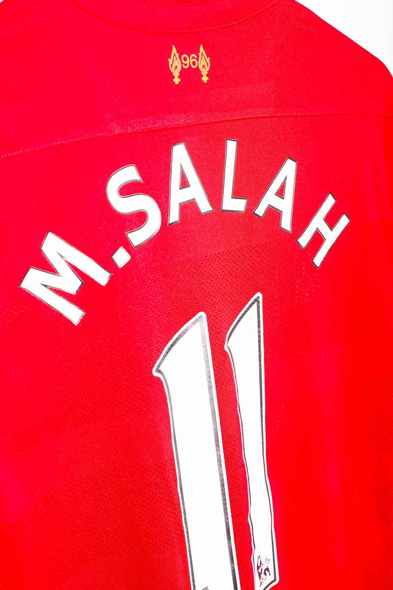 Liverpool 2017/18 Mo Salah Home Kit