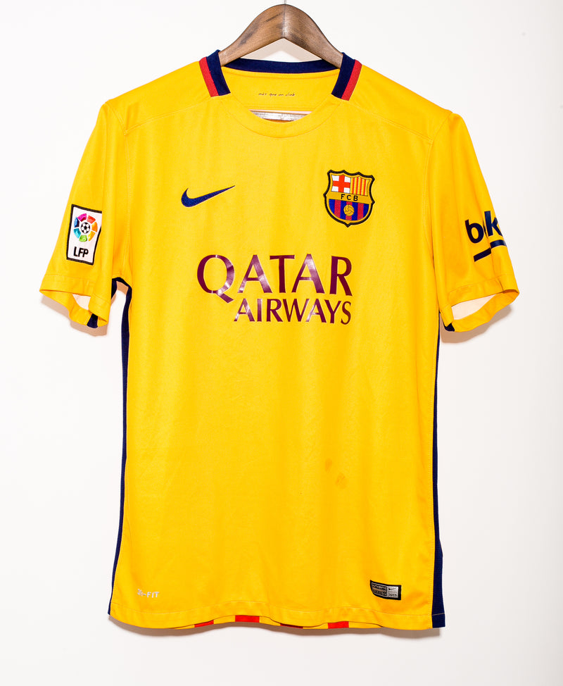 Barcelona 2015 Iniesta Away Kit
