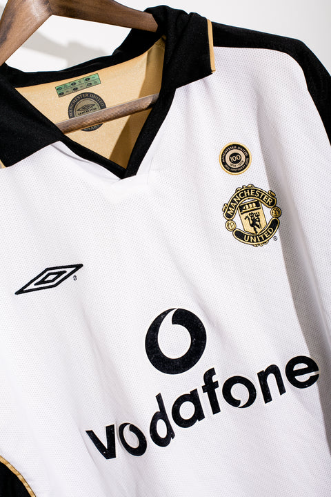 Manchester United 2001 Beckham Centenary Kit