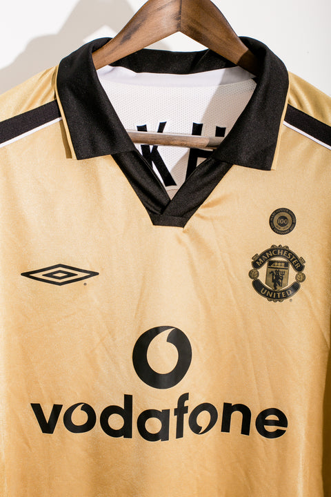 Manchester United 2001 Beckham Centenary Kit