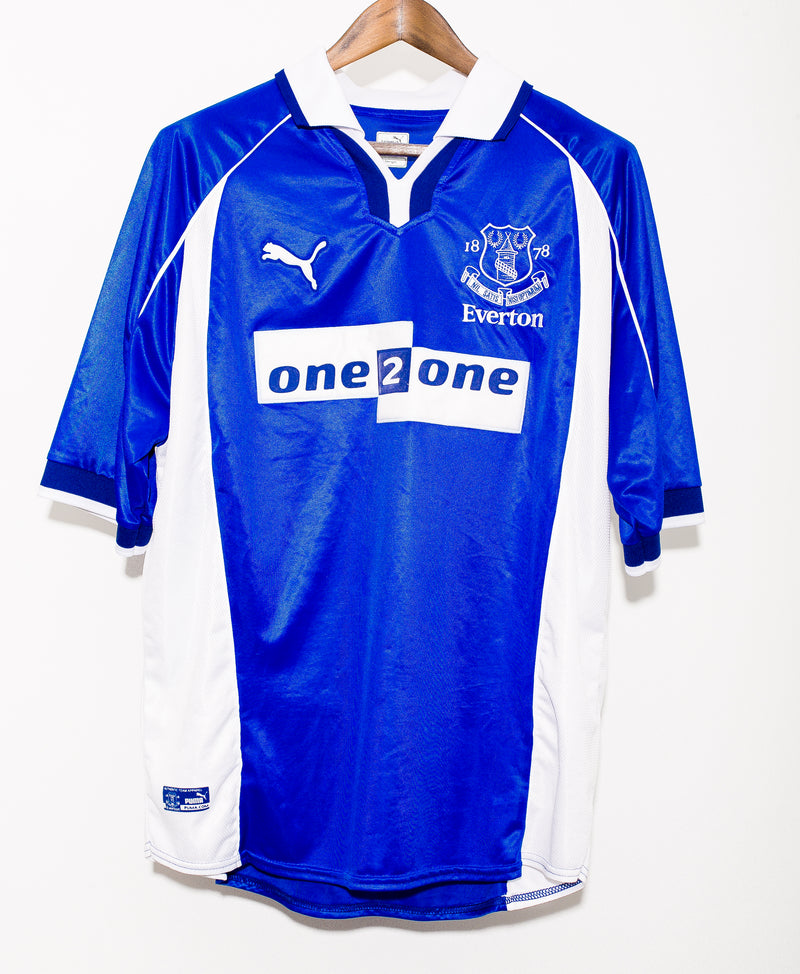 Everton 2000 Gascoigne Home Kit