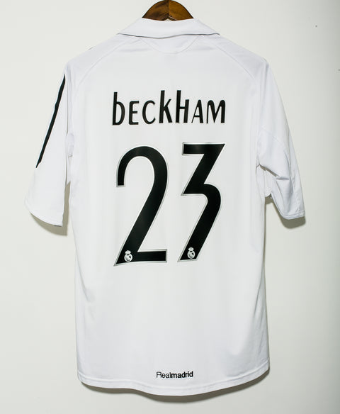 2005 - 2006 Real Madrid Home #23 David Backham ( M )