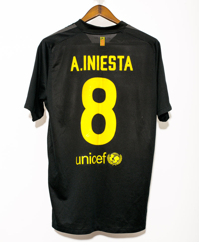 Barcelona 2011/12 Iniesta Away Kit