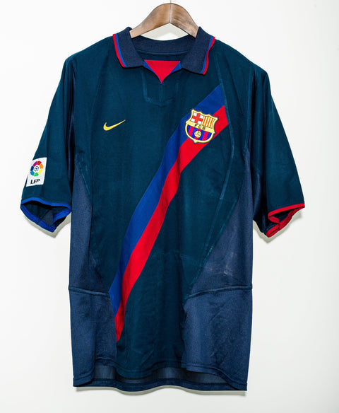 Barcelona 2002/03 Ronaldinho Away Kit ( XL )