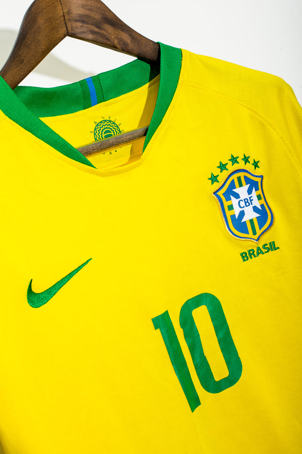 Brazil 2018 Neymar World Cup Home Kit