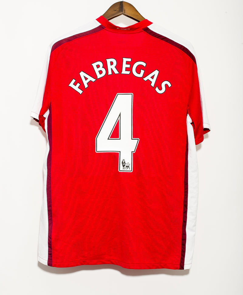 2008 - 2009 Arsenal Home Fabregas #4