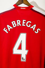 2008 - 2009 Arsenal Home Fabregas #4