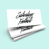 Saturdays Football Gift Card
