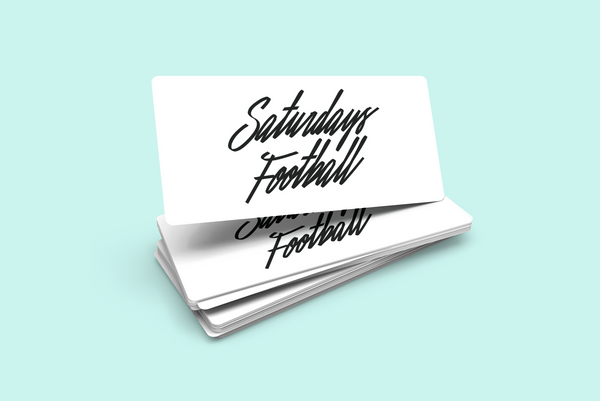 Saturdays Football Gift Card